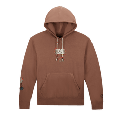 Travis Scott x Jordan Flight Graphic Hoodie Archaeo Brown