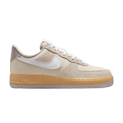 Nike Air Force 1 Low '07 Suede Canvas Khaki (Women's)