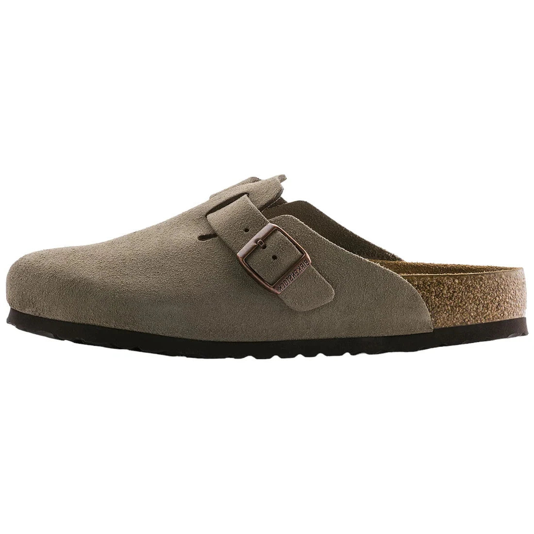 BIRKENSTOCK BOSTON SUEDE TAUPE
