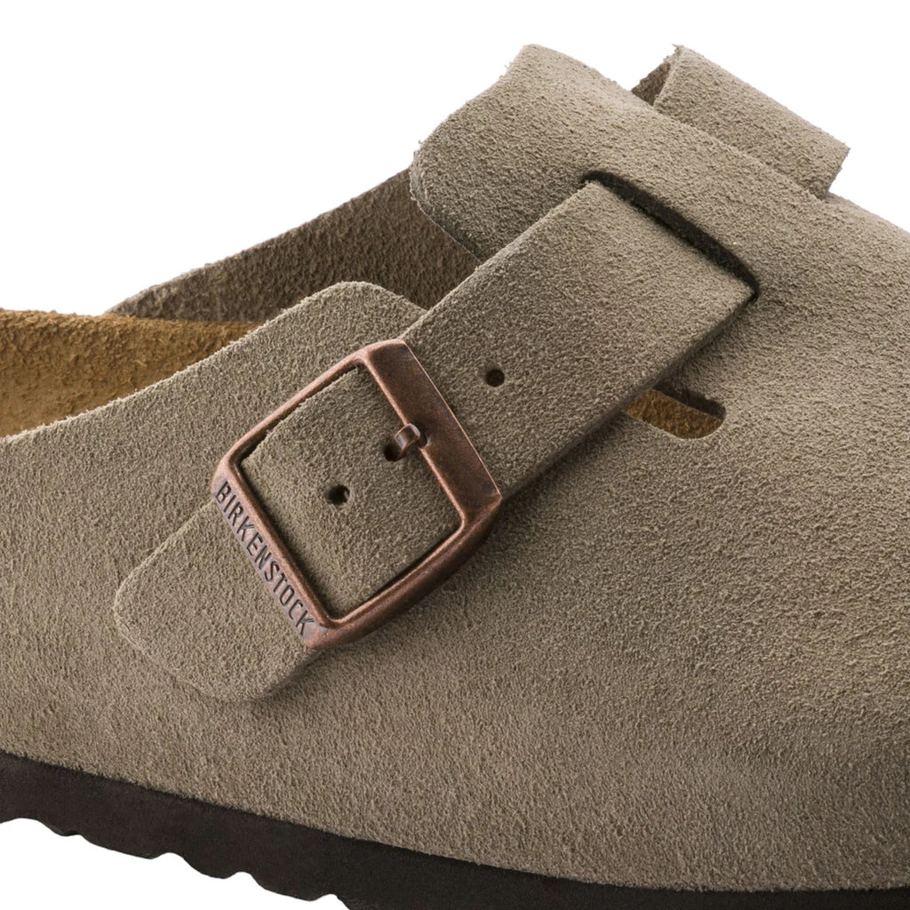 BIRKENSTOCK BOSTON SUEDE TAUPE