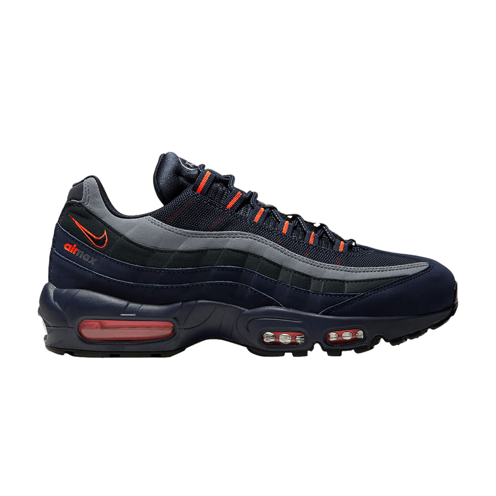 Nike Air Max 95 Logo Navy Orange