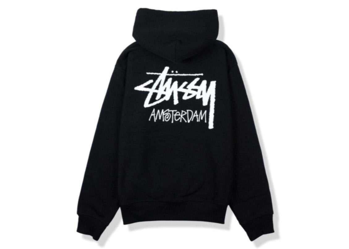 Stussy Stock Amsterdam Hoodie Black