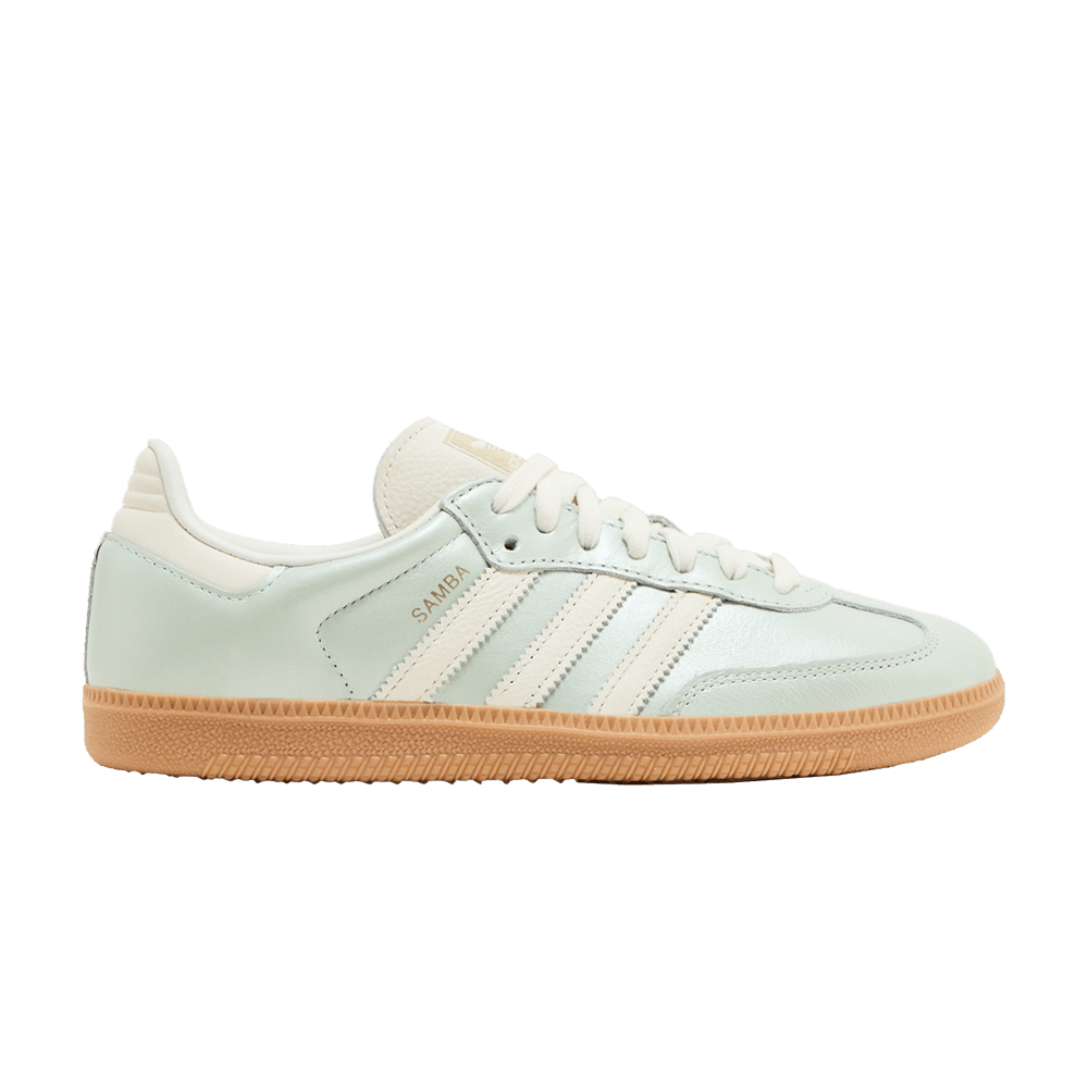 adidas Samba OG Linen Green Metallic (Women's)