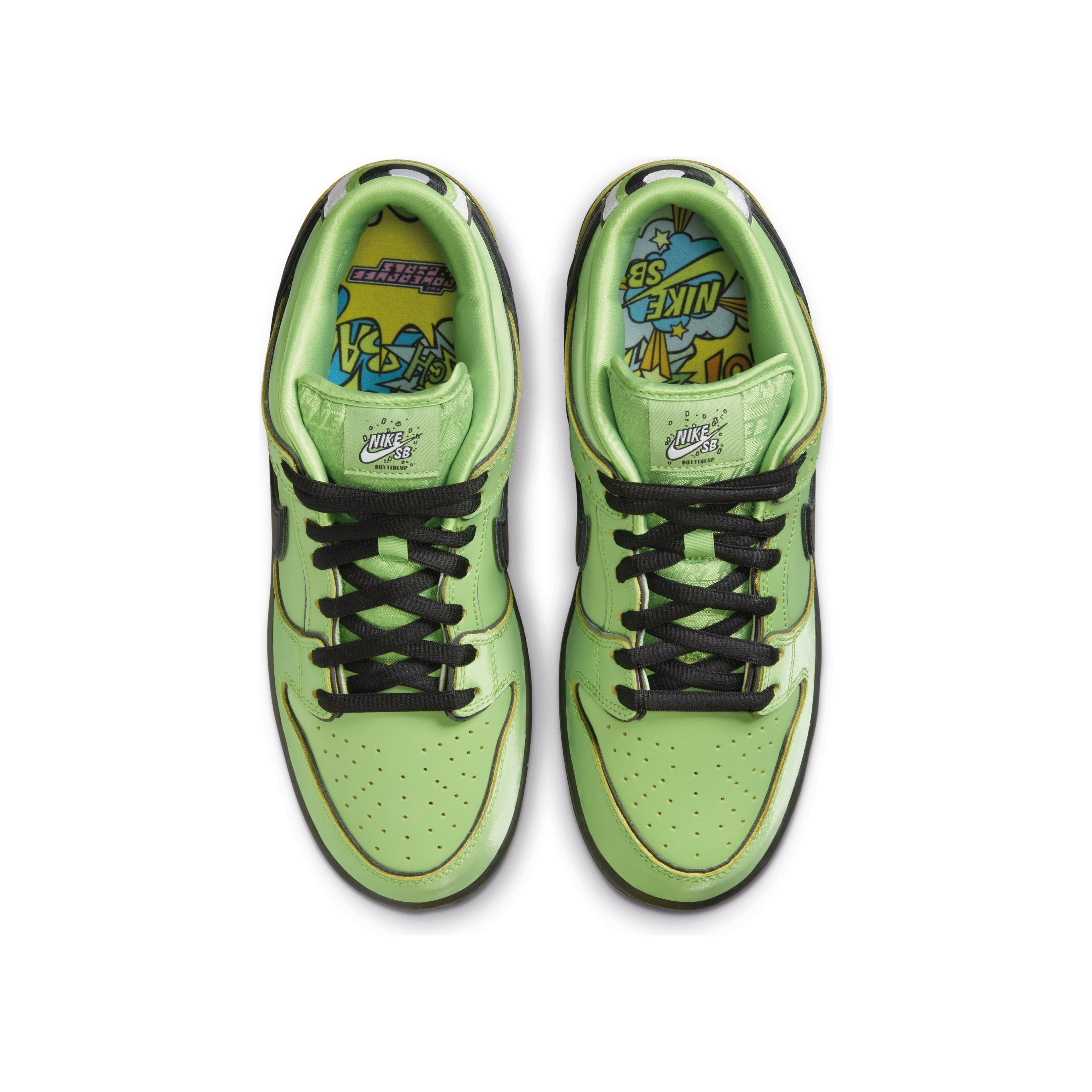 Nike SB Dunk Low x The Powerpuff Girls Buttercup