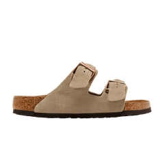 Birkenstock Arizona Soft Footbed Suede Taupe