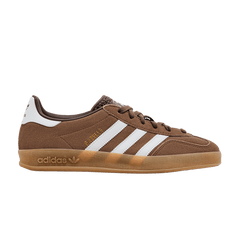 adidas Gazelle Indoor Earth Strata White Gold Metallic