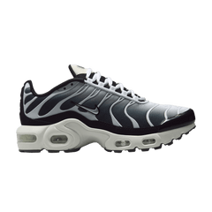 Nike Air Max Plus Black White Sail Metallic Cool Grey (GS)
