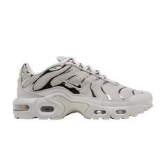 Nike Air Max Plus Light Iron Ore Gym Red Smoke Grey Metallic Silver (GS)