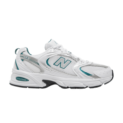 New Balance 530 White Silver Green