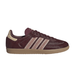 adidas Samba OG Maroon Sand Strata Pony (Women's)