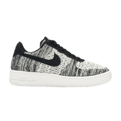 Nike Air Force 1 Flyknit 2 Black Pure Platinum