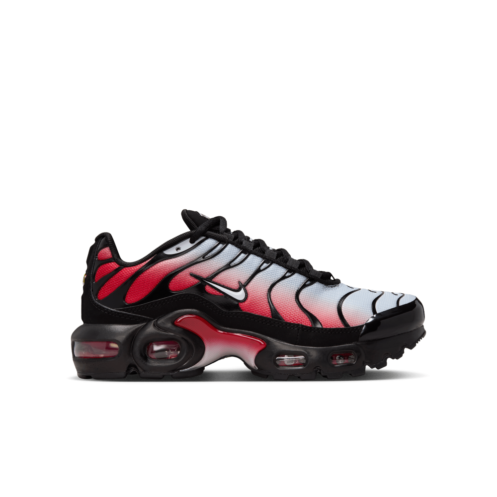 Nike GS Air Max Plus Pure Platinum University Red