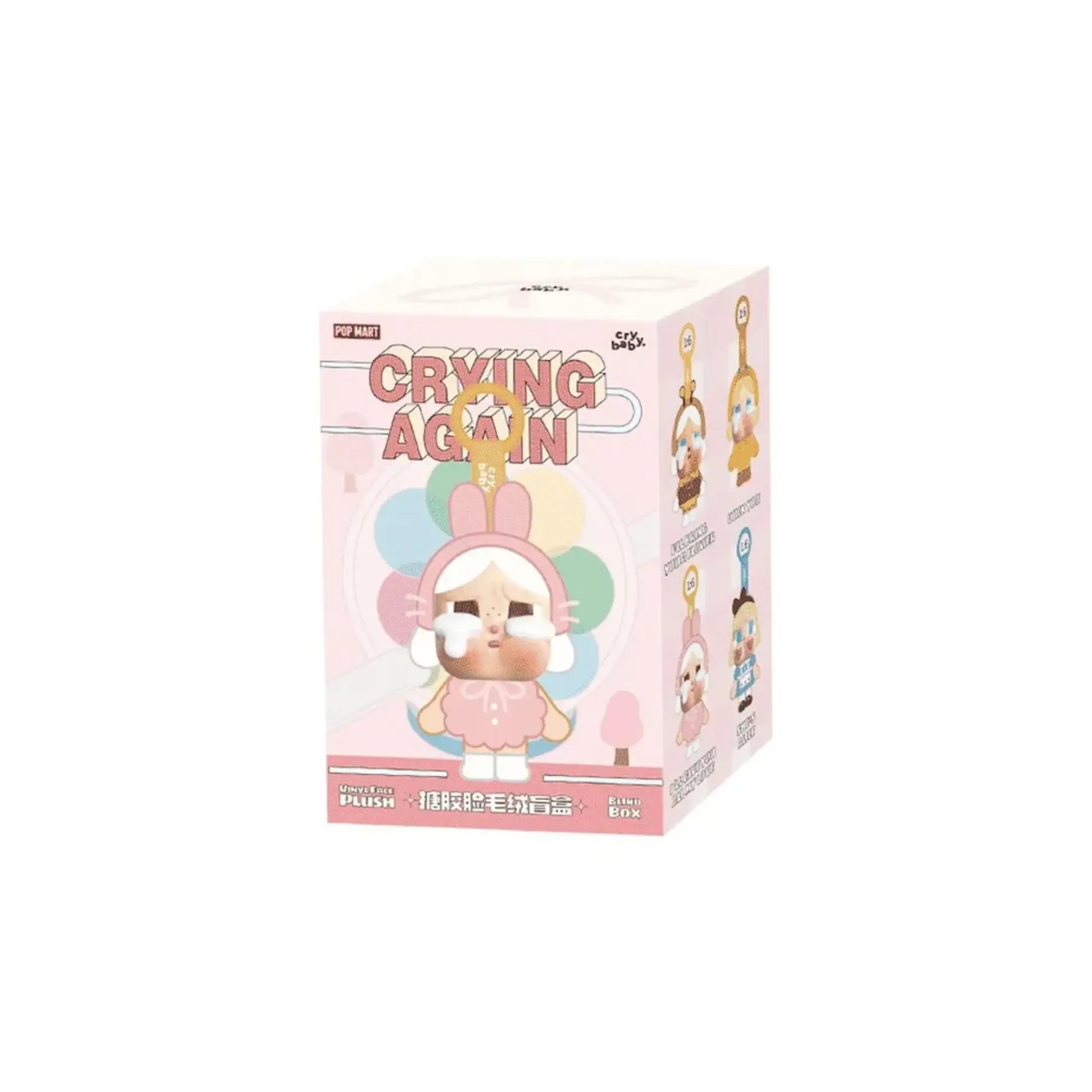 Labubu Crybaby Crying Again Series-Vinyl Face Plush Blind Box