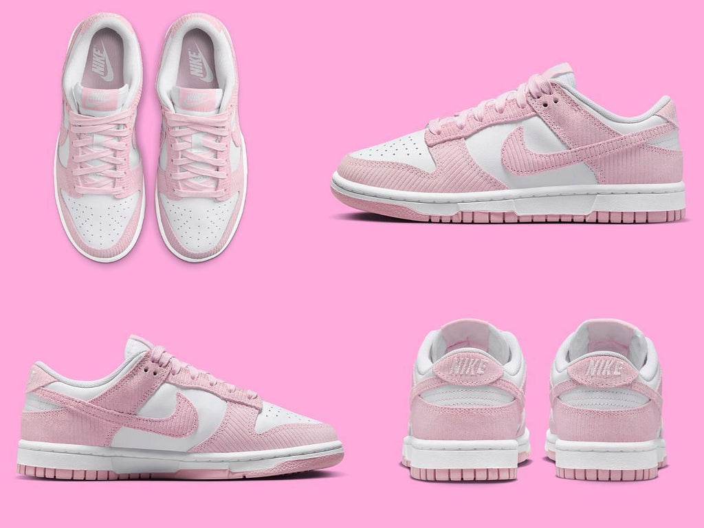 Nike Dunk Low Pink Corduroy (W)