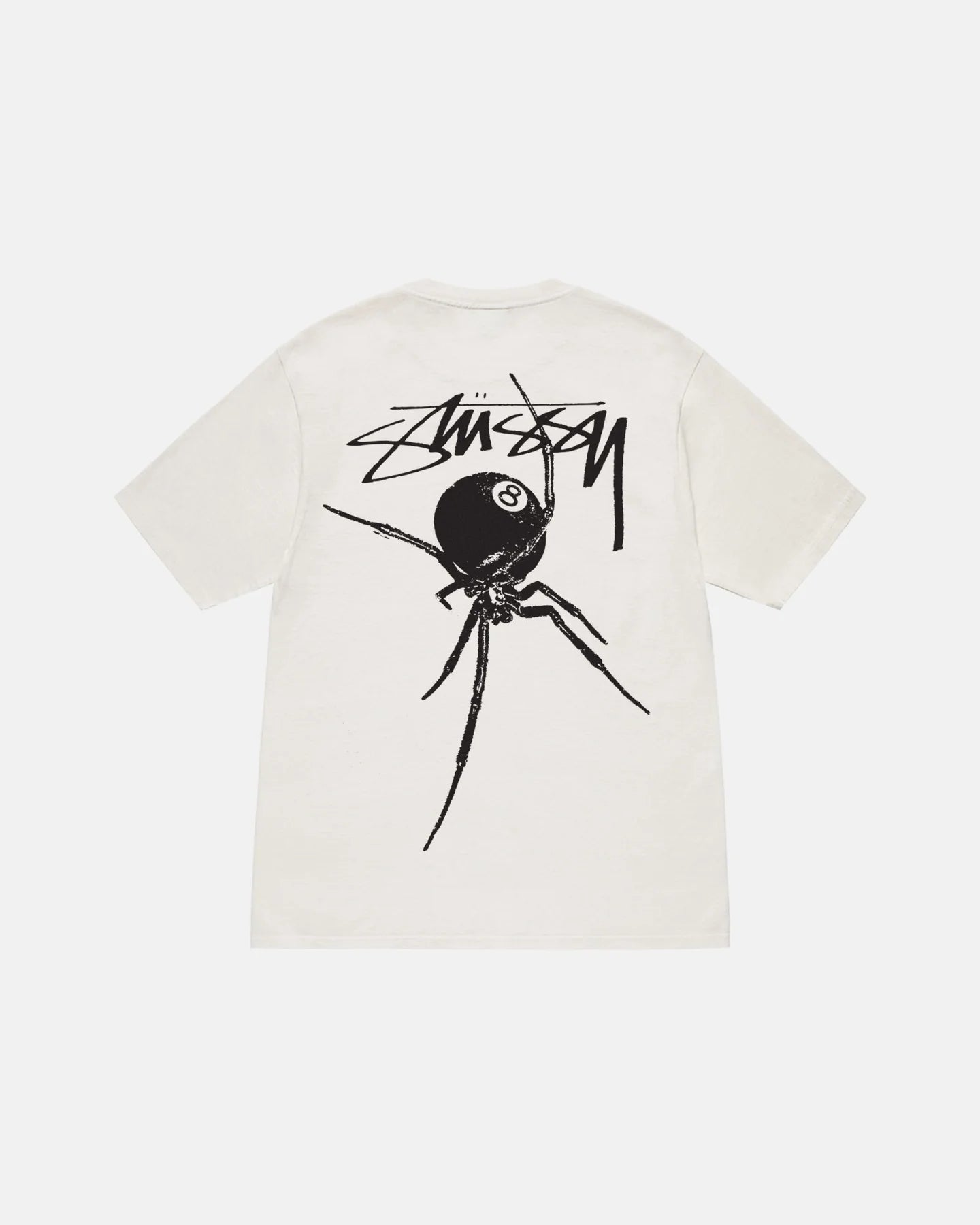 STUSSY  ARACHNID TEE PIGMENT DYED
