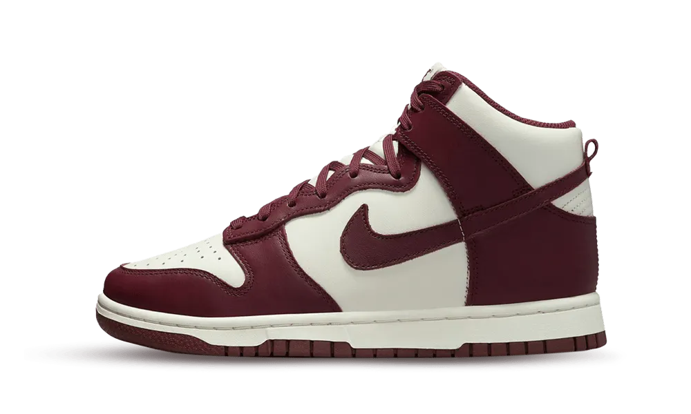 Nike Dunk High Burgundy Crush