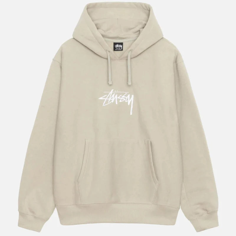 STUSSY STOCK LOGO HOODIE