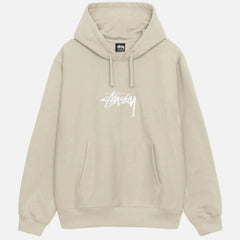 STUSSY STOCK LOGO HOODIE