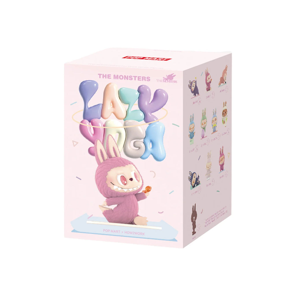 Pop Mart Labubu The Monsters Lazy Yoga Figure Single Blind box
