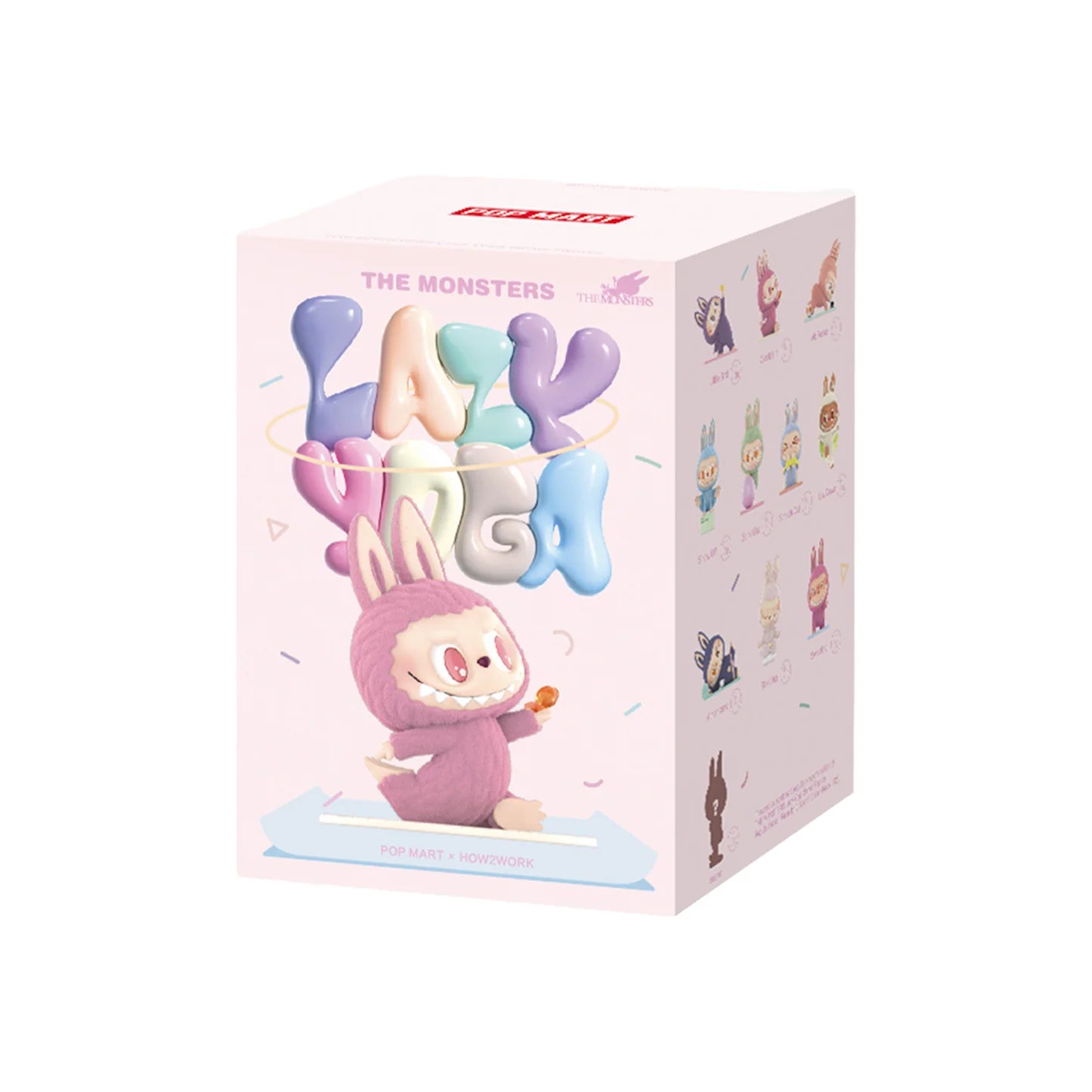 Pop Mart Labubu The Monsters Lazy Yoga Figure Single Blind box