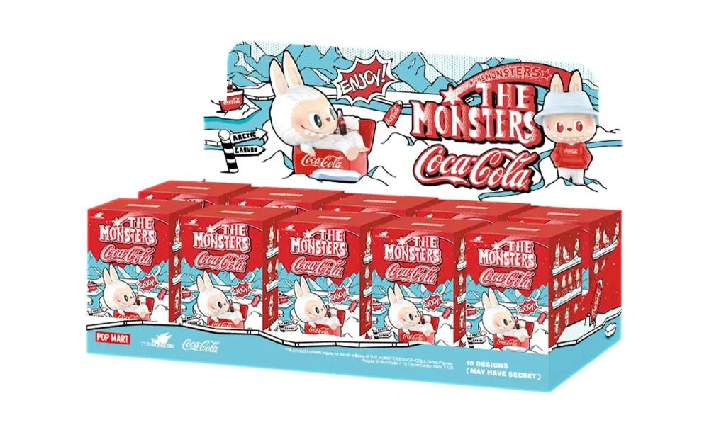 Pop Mart Labubu The Monsters Coca-Cola Series Figure Single Blind Box