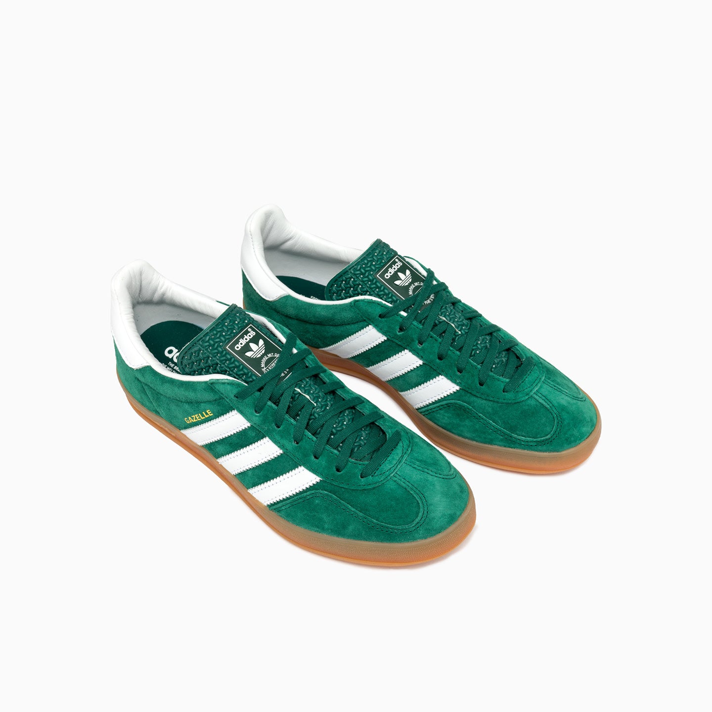 Adidas Gazelle Indoor Collegiate Green & Gum