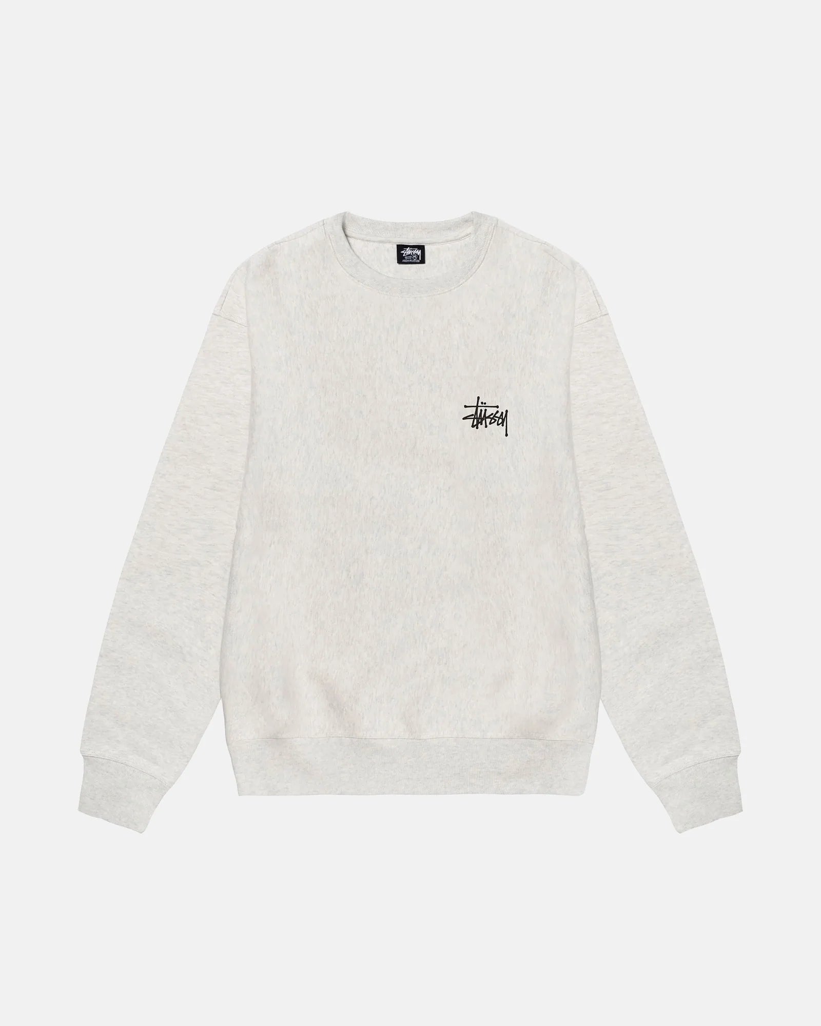 STUSSY BASIC CREWNECK HOODIE