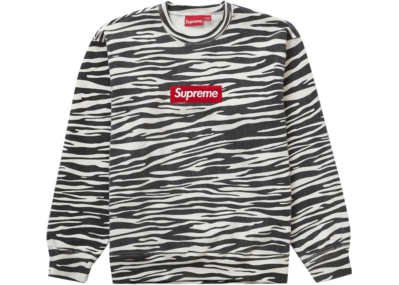 Supreme Crewneck Zebra