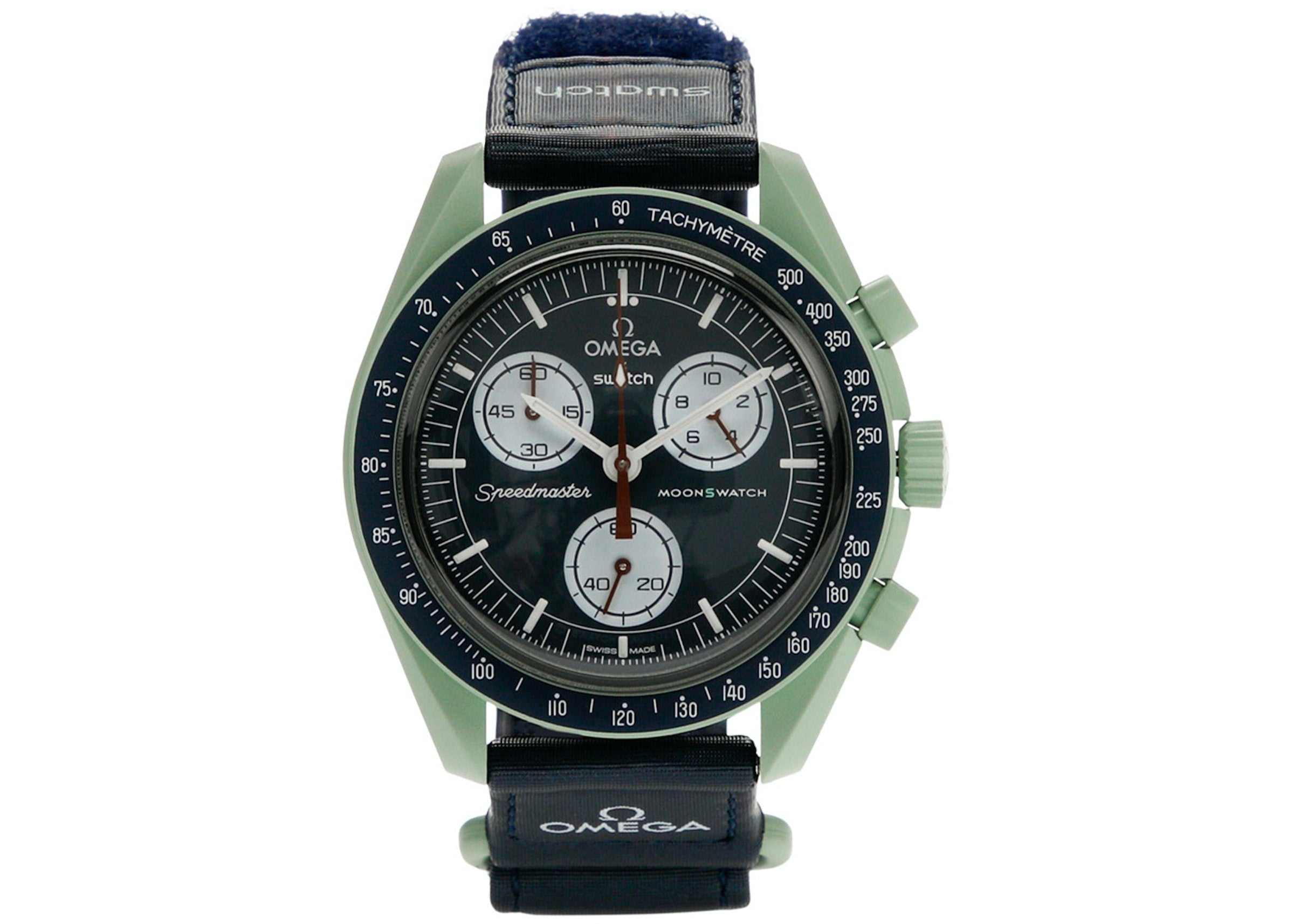 Swatch x Omega Bioceramic Moonswatch Mission to Earth