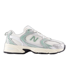 New Balance 530 Silver Metallic Mosaic Green