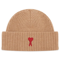 Ami Paris Beanie Wool Beige