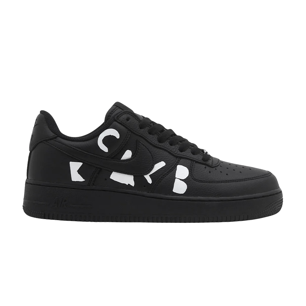 Nike Air Force 1 Low Retro SP BLACK Comme des Garçons Black