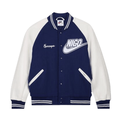 Nike x Nigo NRG Varsity Jacket Navy