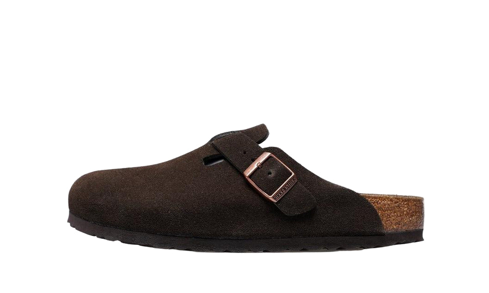 BIRKENSTOCK BOSTON SUEDE MOCHA