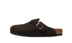 BIRKENSTOCK BOSTON SUEDE MOCHA