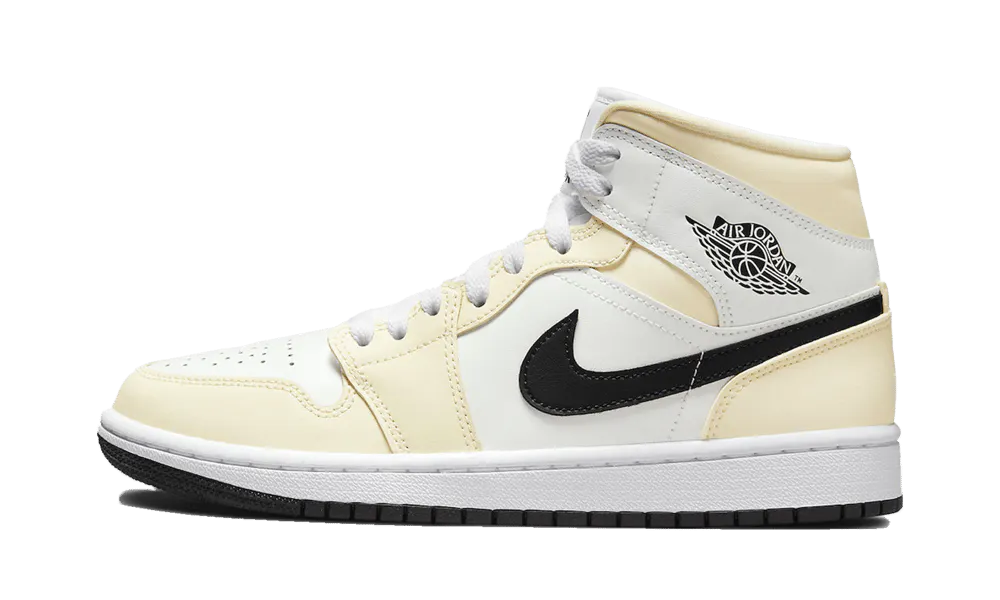 Air Jordan 1 Mid Coconut Milk (W)