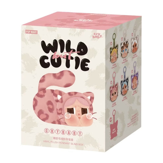 Pop Mart Crybaby Wild But Cutie Series Vinyl Plush Pendant Blind Box