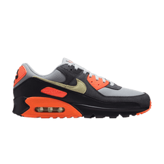 Nike Air Max 90 Light Smoke Grey Hyper Crimson Limelight