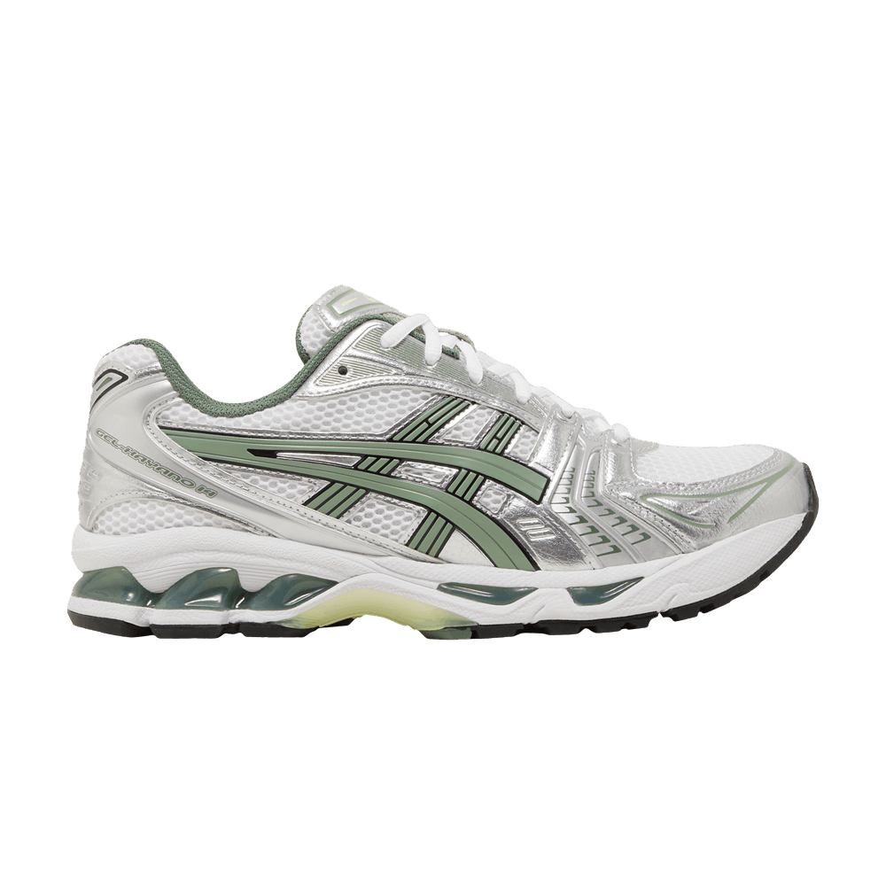 ASICS Gel-Kayano 14 White Pure Silver Slate Grey Sage