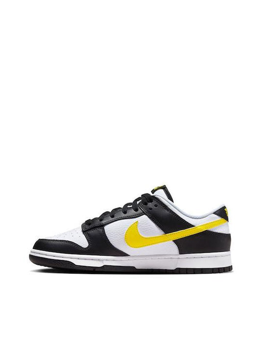Dunk Low Black Yellow White