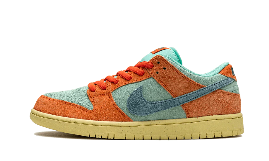 NIKE SB DUNK LOW ORANGE EMERALD RISE