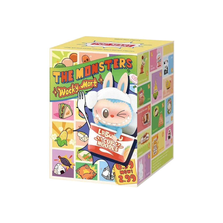Pop Mart Labubu The Monsters Wacky Mart Series Figure Single Blind Box