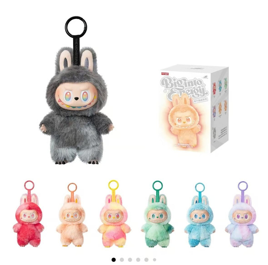 Pop Mart Labubu The Monsters Big into Energy Series Vinyl Plush Pendant Single Blind Box