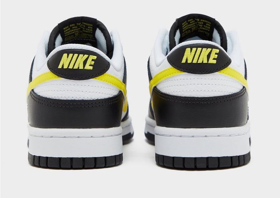 Dunk Low Black Yellow White