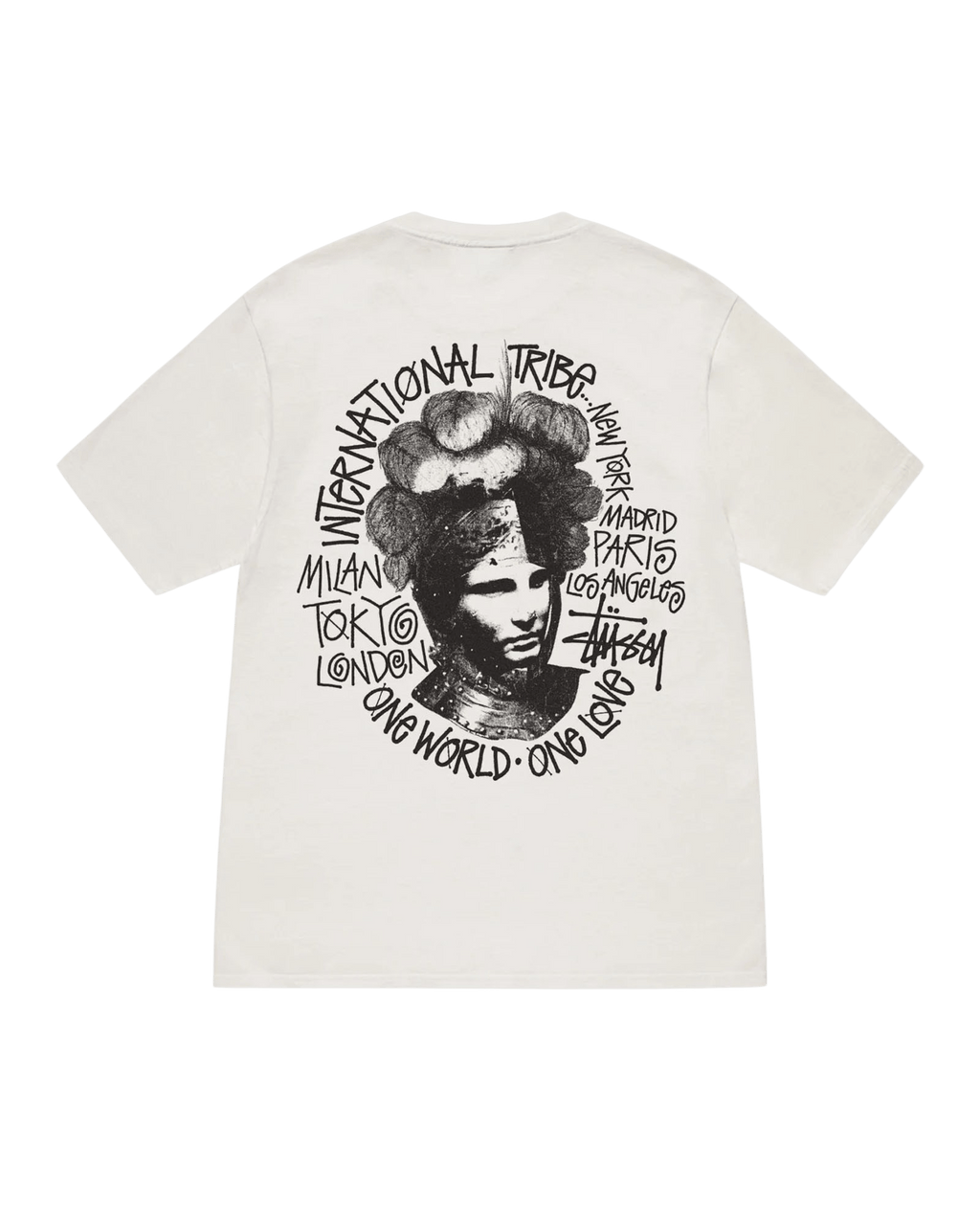 STUSSY CAMELOT PIG. DYED TEE