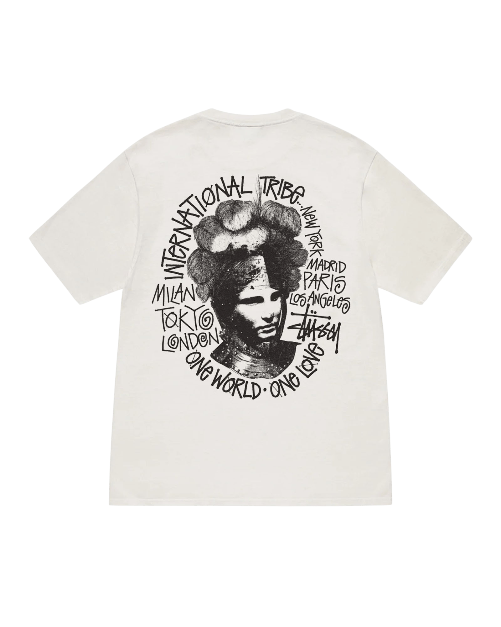 STUSSY CAMELOT PIG. DYED TEE