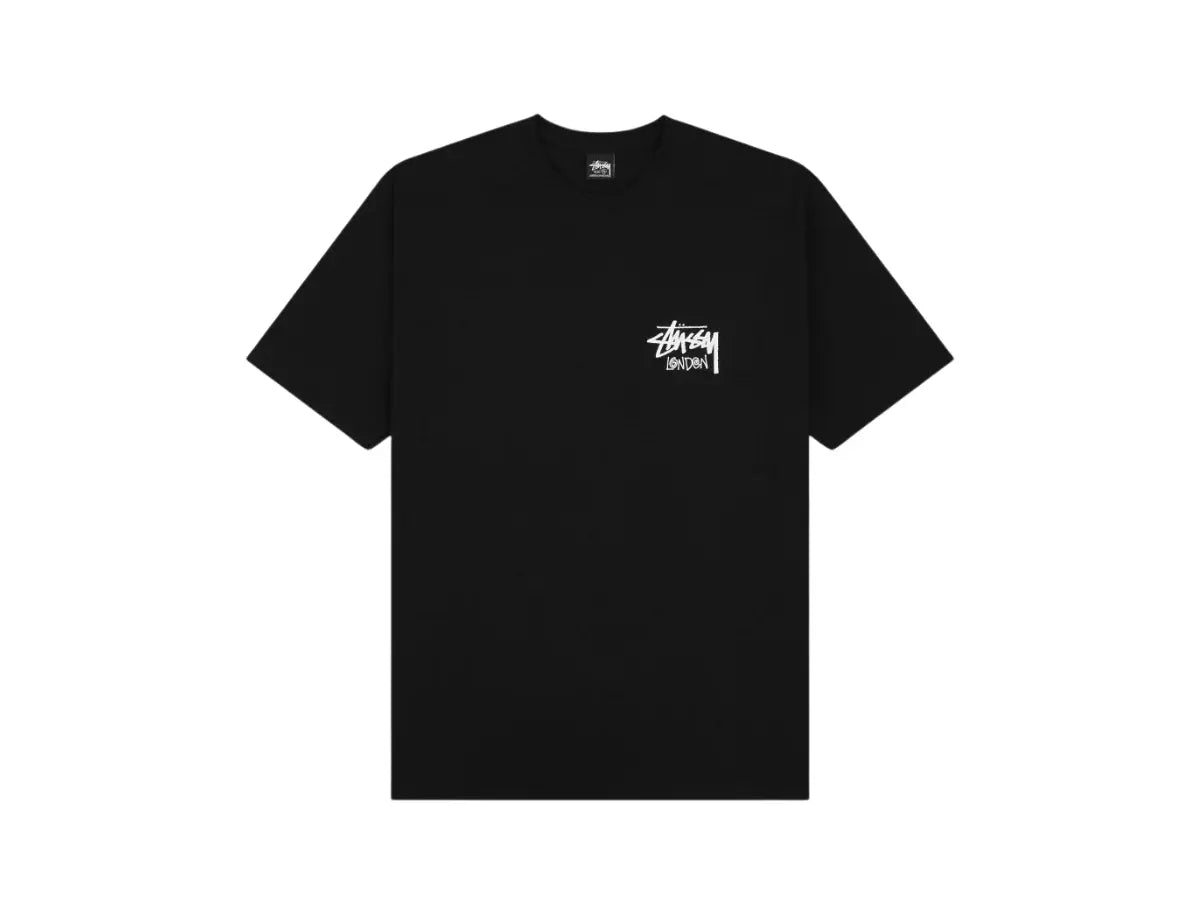 Stussy London black tee