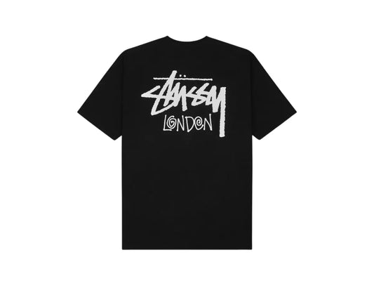 Stussy London black tee