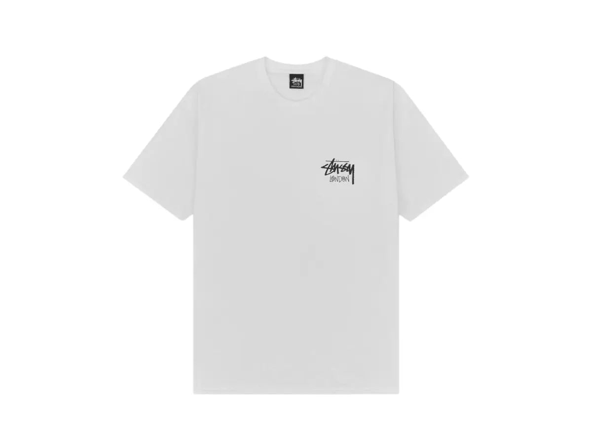 Stussy London White Tee