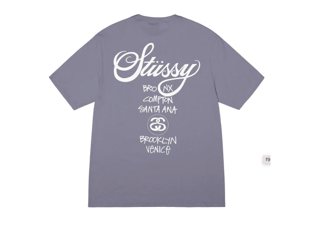 STUSSY WORLD TOUR TEE